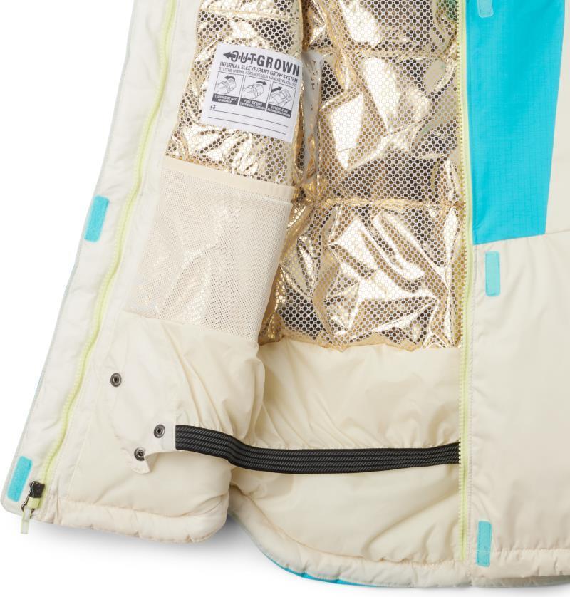 Mighty Mogul III Jacket - Youth Girls - Chalk / Geyser 3
