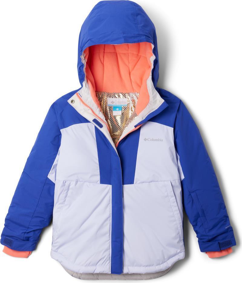 Mighty Mogul III Jacket - Youth Girls - Snowdrift / Clematis Blue 1