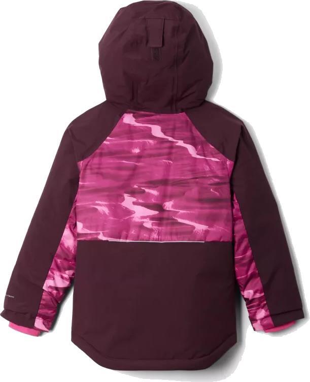 Mighty Mogul III Printed Jacket - Youth Girls - Pink Ice Windblown / Moonvista 2