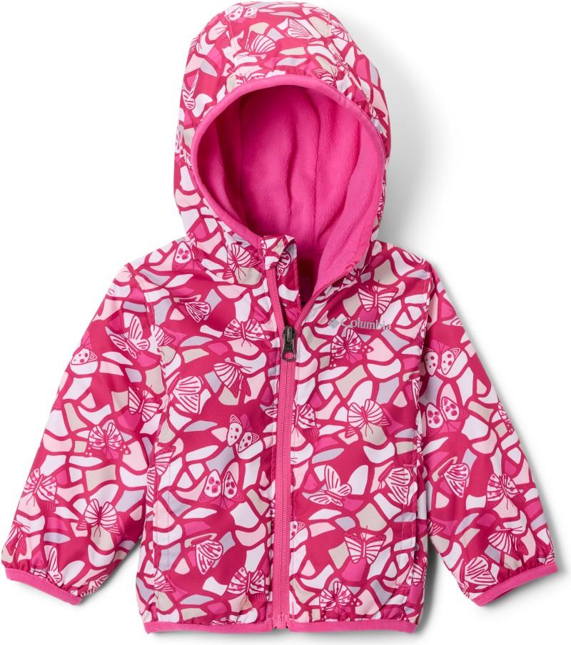 Mini Pixel Grabber III Wind Jacket - Infant - guava pink fly high 1