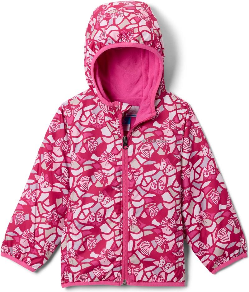 Mini Pixel Grabber III Wind Jacket - Toddler - guava pink fly high 1