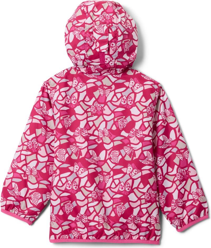 Mini Pixel Grabber III Wind Jacket - Toddler - guava pink fly high 1