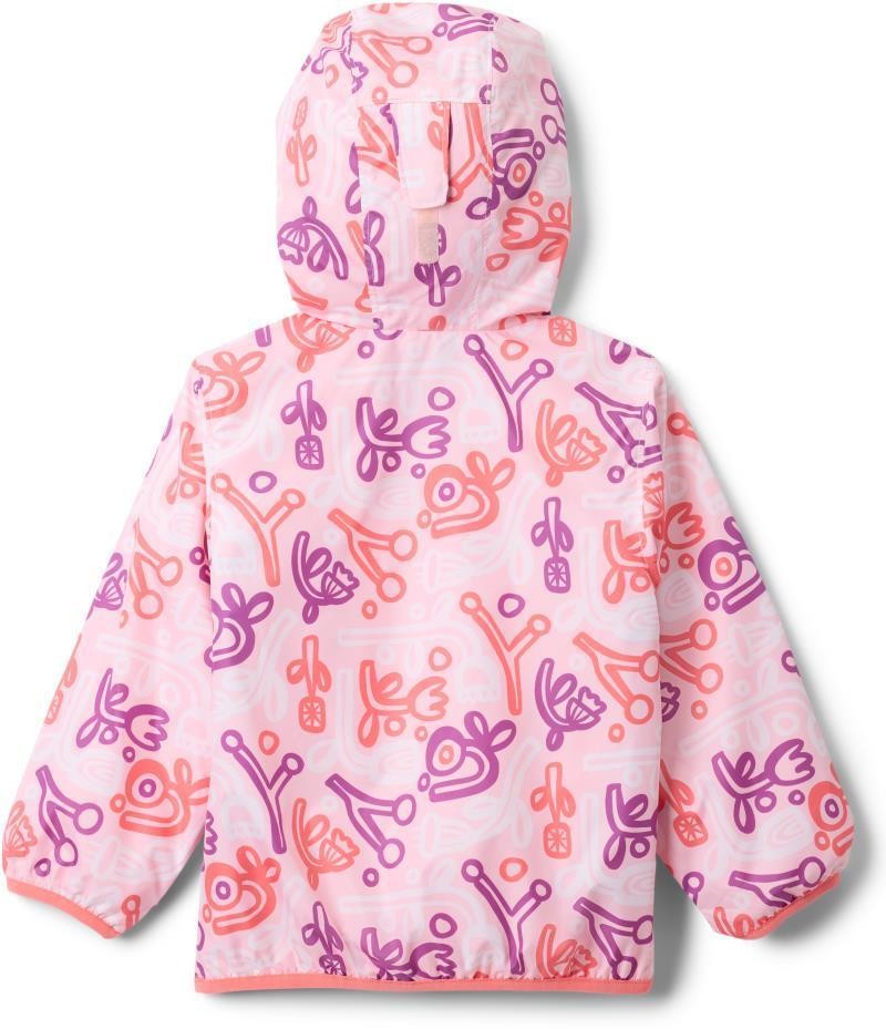 Mini Pixel Grabber III Wind Jacket - Toddler - satin pink marker made 1