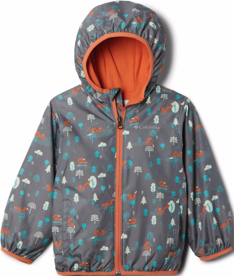 Mini Pixel Grabber II Wind Jacket - Toddler - City Grey Vulpine 1