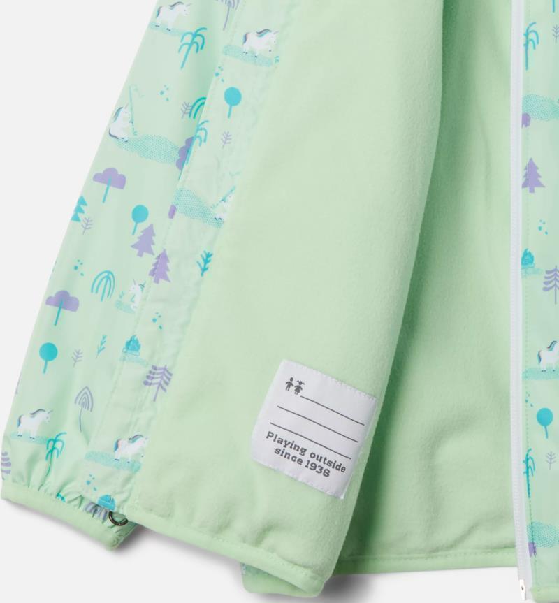 Mini Pixel Grabber II Wind Jacket - Toddler - Key West Unicorn Campout 3