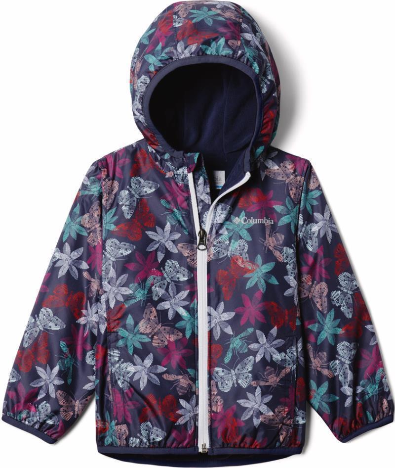 Mini Pixel Grabber II Wind Jacket - Toddler - Nocturnal Flutterby 1