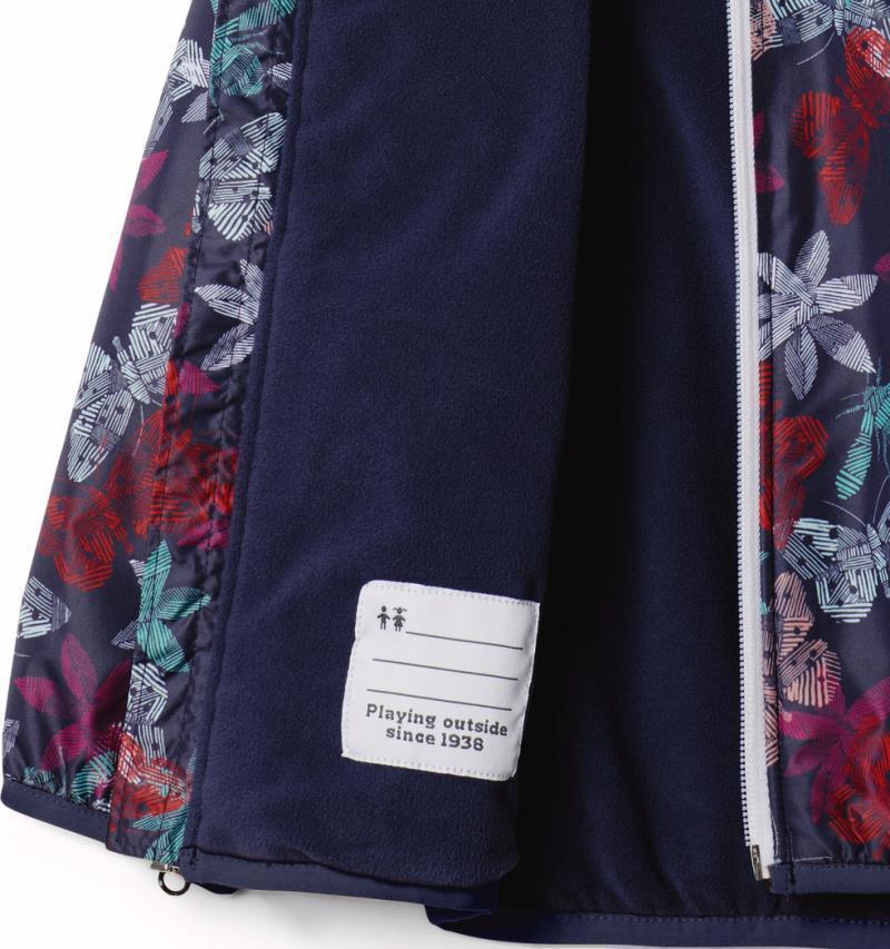 Mini Pixel Grabber II Wind Jacket - Toddler - Nocturnal Flutterby 3