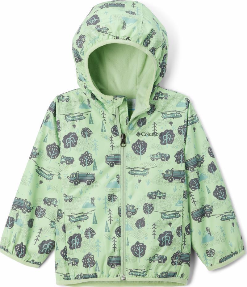 Mini Pixel Grabber II Wind Jacket - Toddler - Sage Leaf Forestlove 1