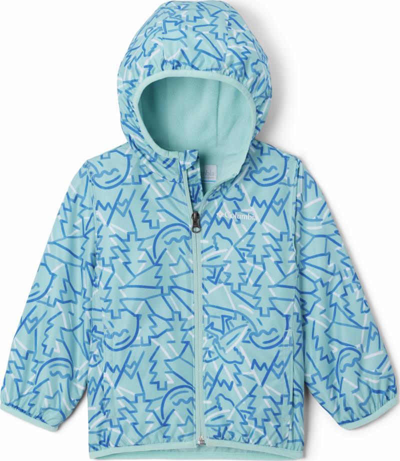 Mini Pixel Grabber II Wind Jacket - Toddler - Spray Camptastic 1