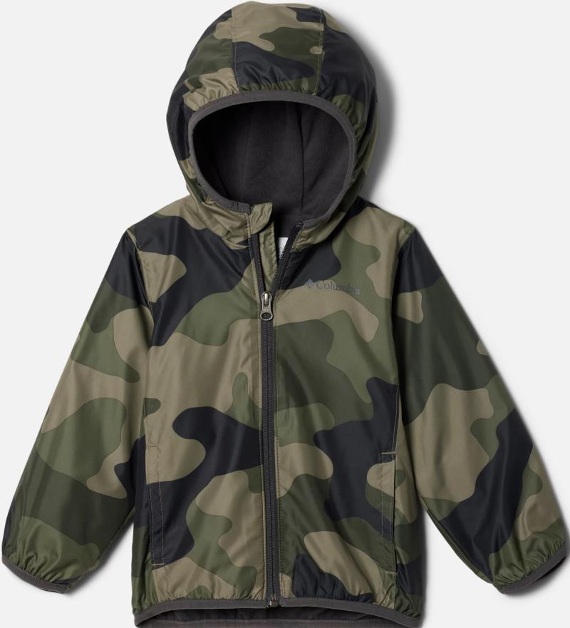 Mini Pixel Grabber II Wind Jacket - Toddler - Stone Green Mod Camo 1