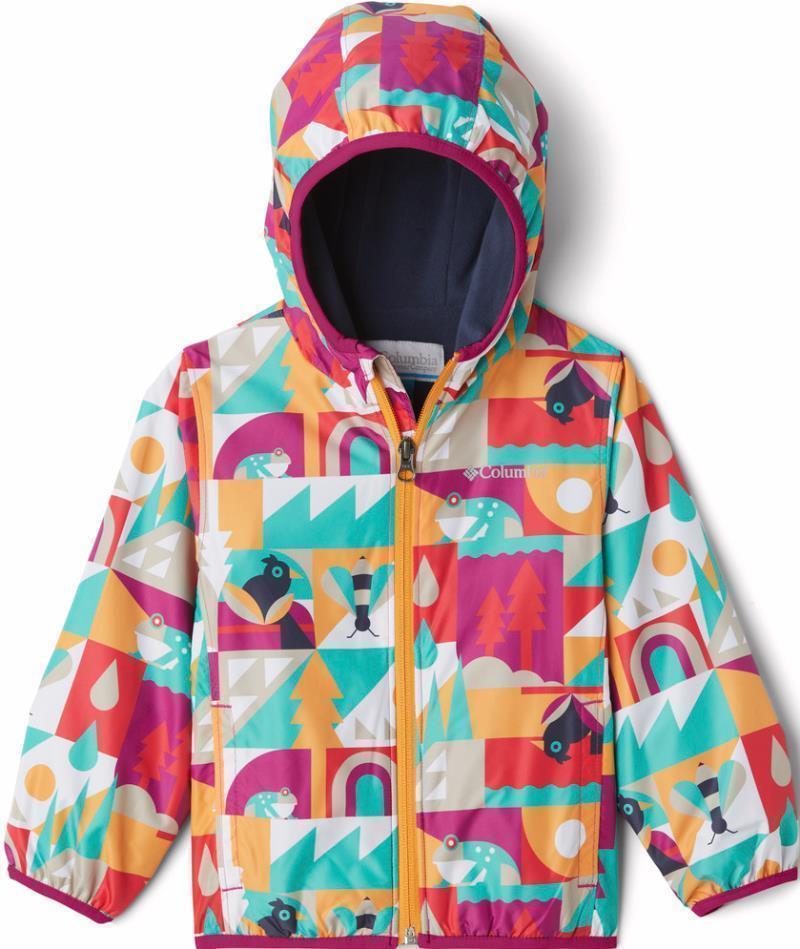 Mini Pixel Grabber II Wind Jacket - Toddler - Wild Fuchsia Summer Escape 1