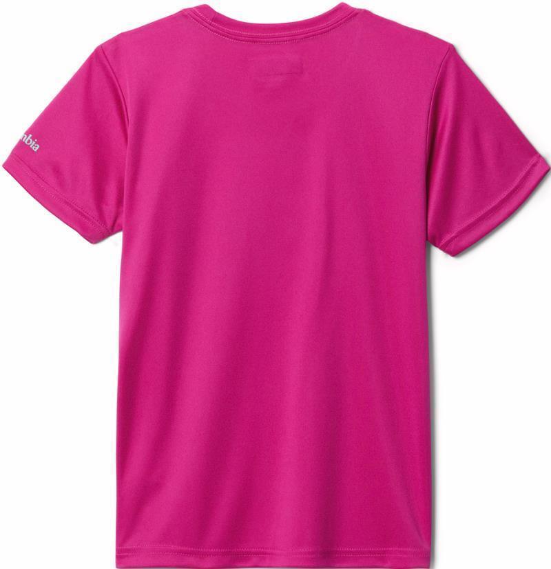 Mirror Creek SS Graphic Shirt - Youth Girls - wild fuchsia sunnysides 1