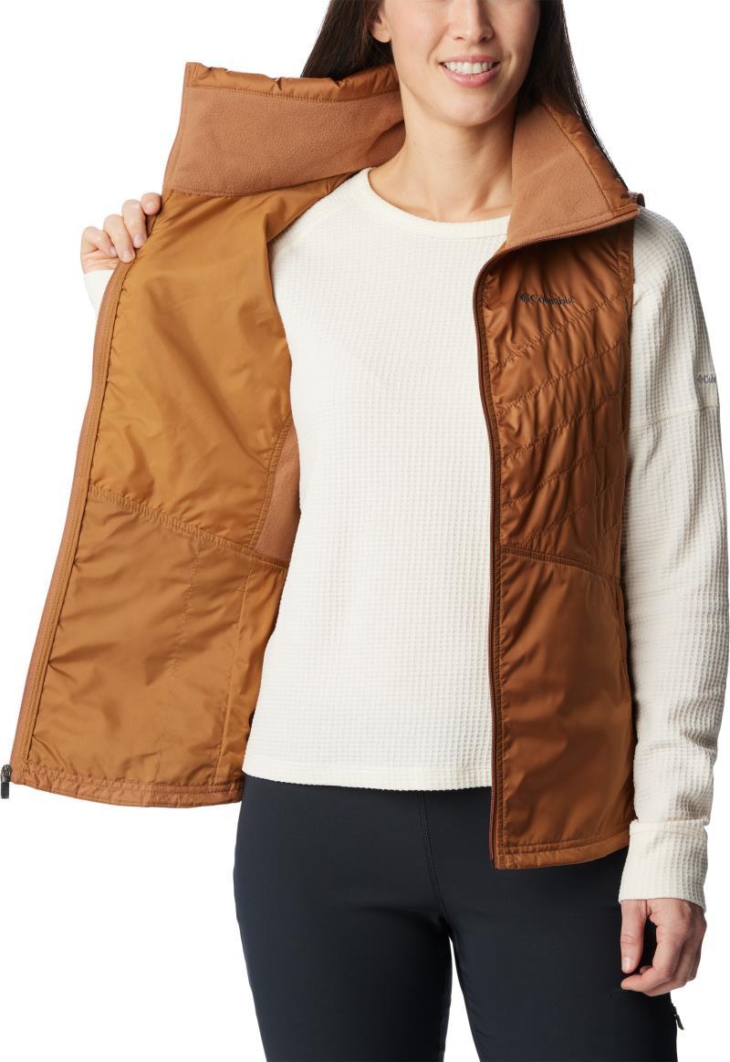 Mix It Around II Vest - Womens - Camel Brown 5