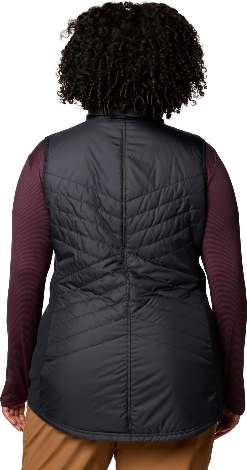 Mix It Around Long Vest II, Extended - Womens - Black 3