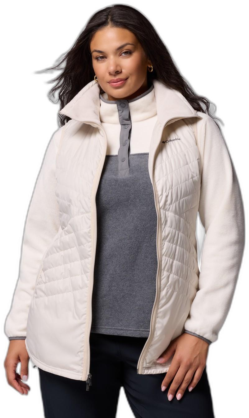 Mix It Around Long Vest II, Extended - Womens - dark stone 1