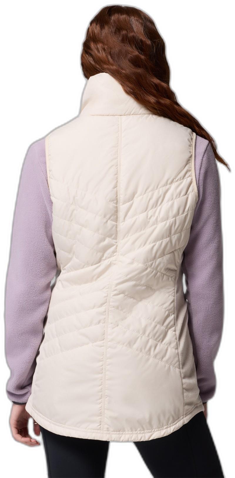Mix It Around Long Vest II - Womens - dark stone 1