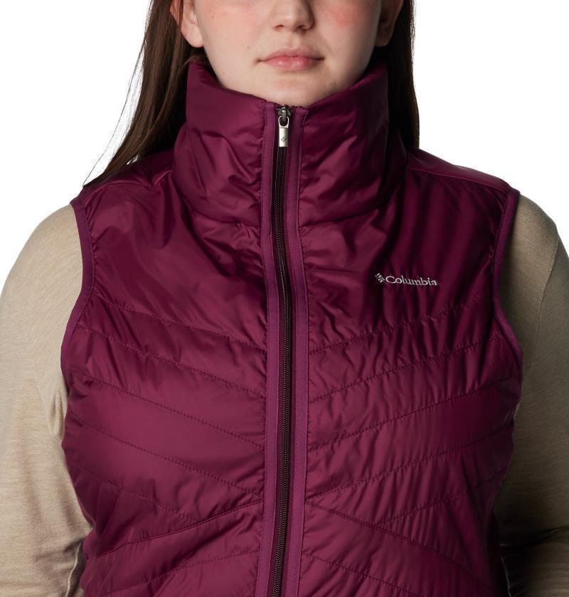 Mix It Around Long Vest - Plus - Womens - Marionberry 6