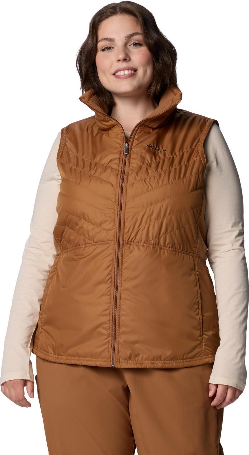 Mix It Around Vest III, Extended - Womens - camel brown 1