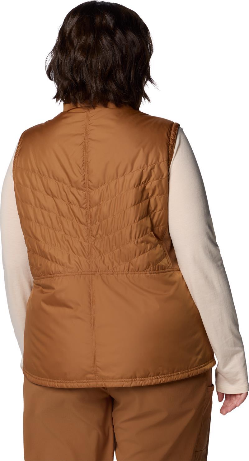 Mix It Around Vest III, Extended - Womens - camel brown 1