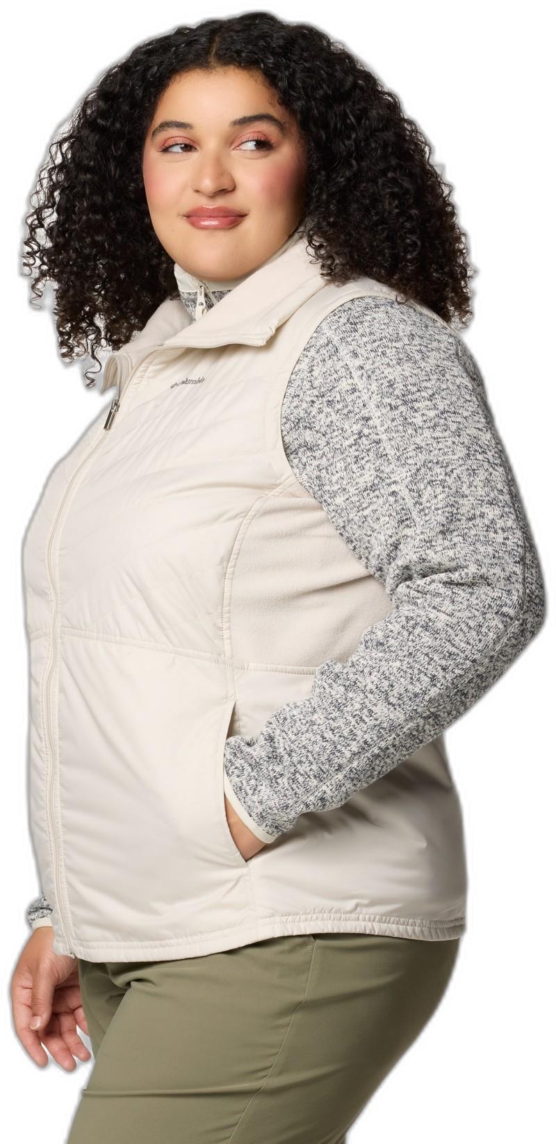 Mix It Around Vest III, Extended - Womens - dark stone 1