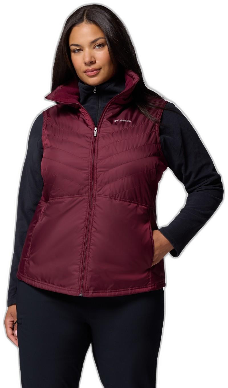 Mix It Around Vest III, Extended - Womens - rich wine 1