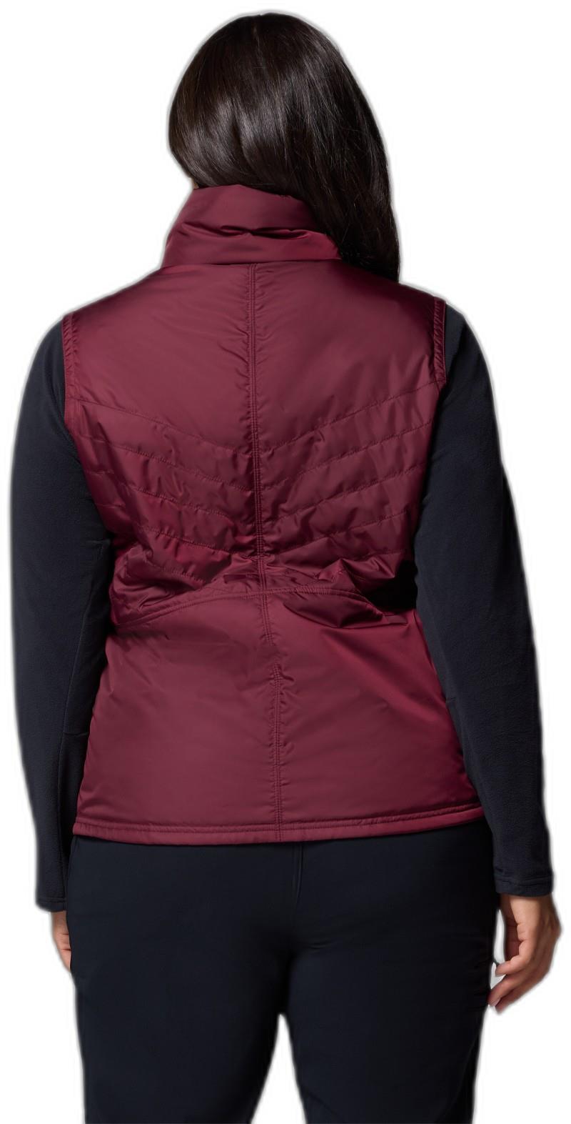 Mix It Around Vest III, Extended - Womens - rich wine 1