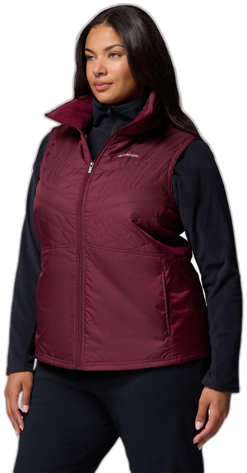 Mix It Around Vest III, Extended - Womens - rich wine 1