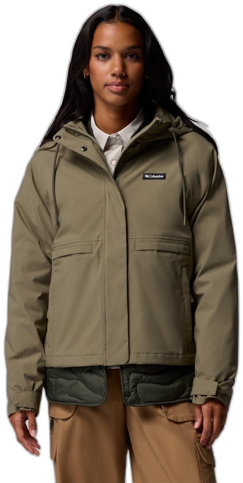 Montara Park Interchange Jacket - Womens - stone green 1