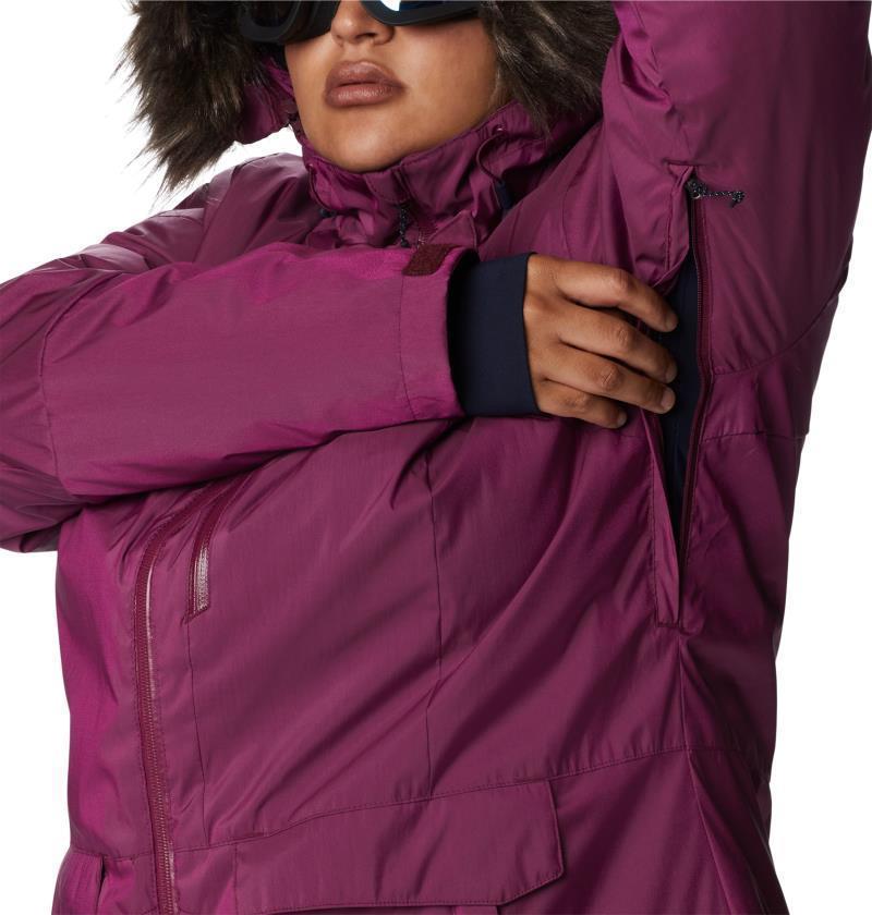 Mount Bindo II Insulated Jacket - Plus - Womens - Marionberry Sheen 7