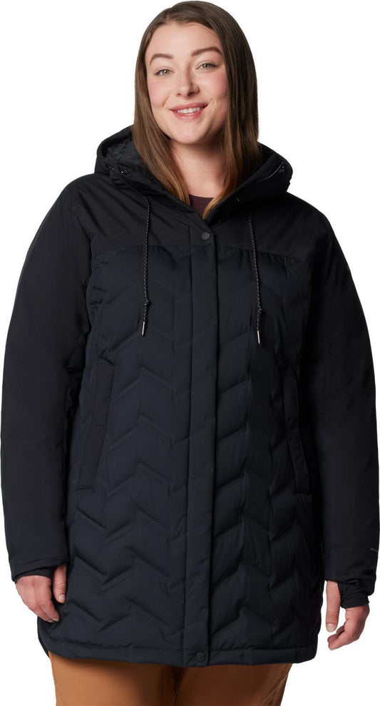 Mountain Croo III Mid Down Jacket, Extended - Womens - black 1