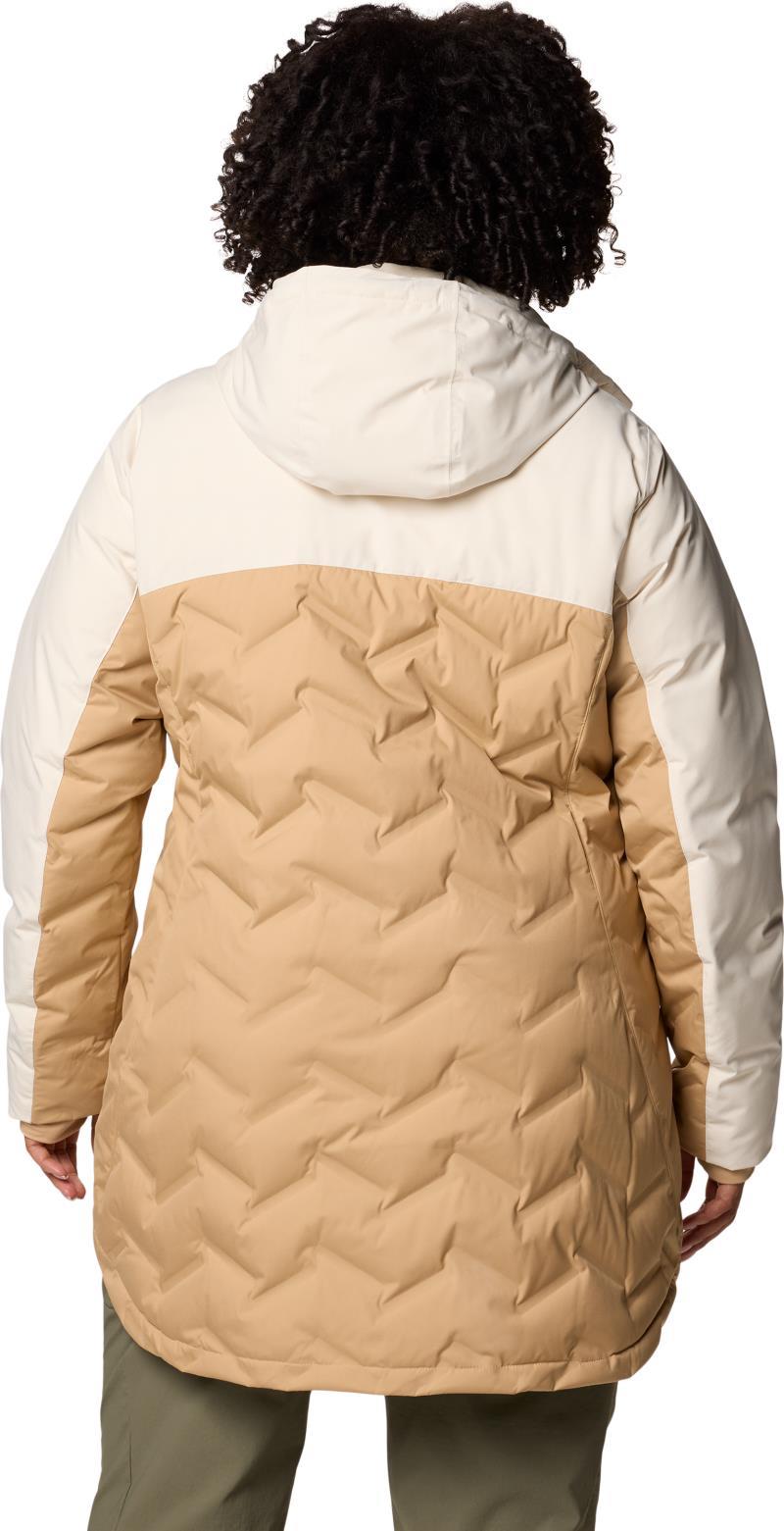 Mountain Croo III Mid Down Jacket, Extended - Womens - canoe / chalk 1