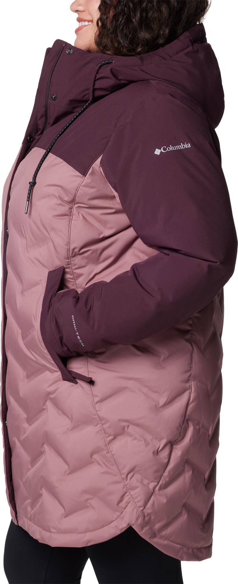 Mountain Croo III Mid Down Jacket, Extended - Womens - fig / moonvista 1