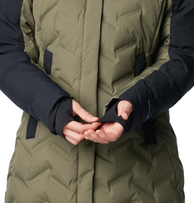Mountain Croo III Mid Down Jacket - Womens - Stone Green / Black 6