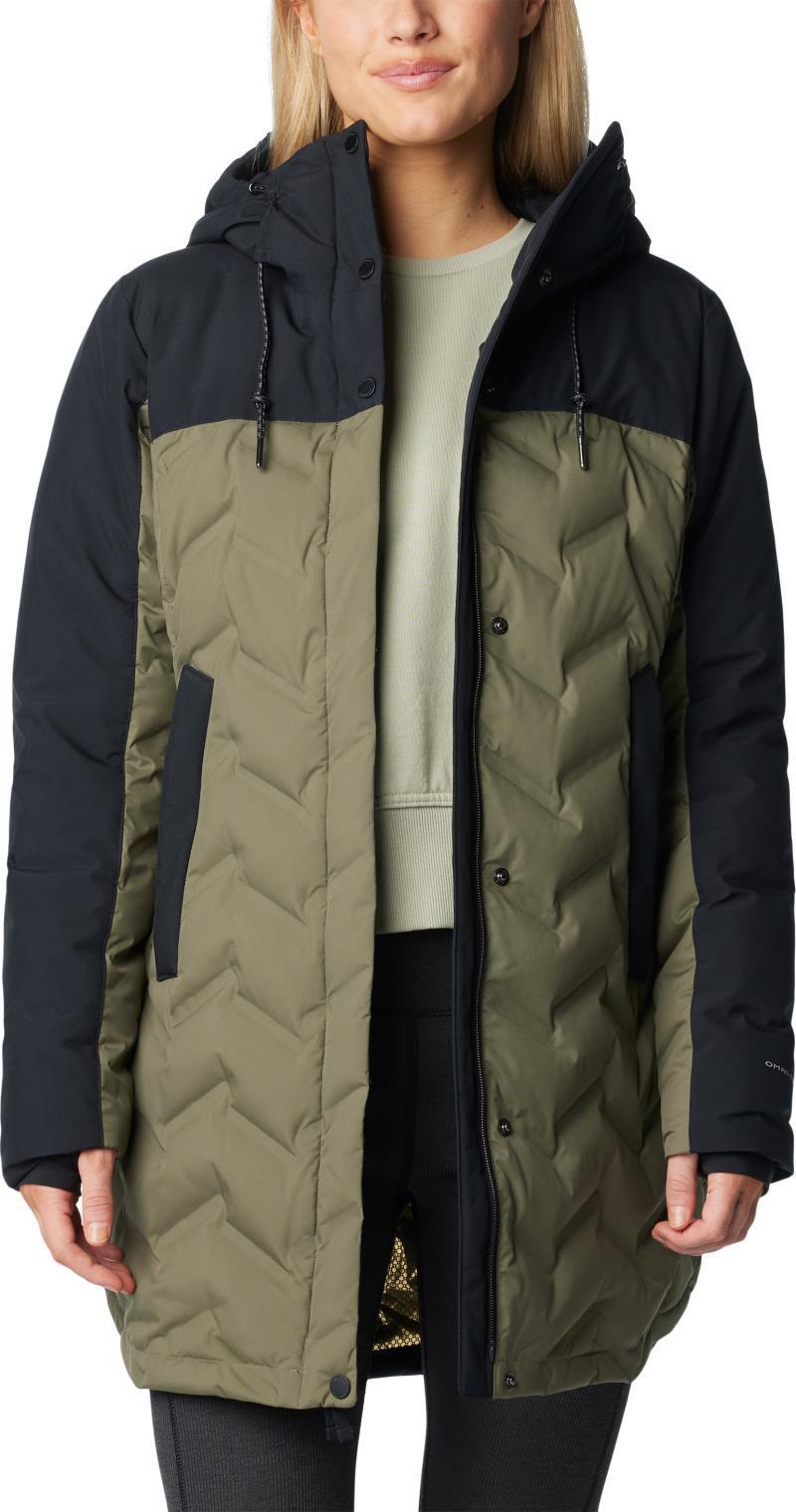 Mountain Croo III Mid Down Jacket - Womens - Stone Green / Black 7