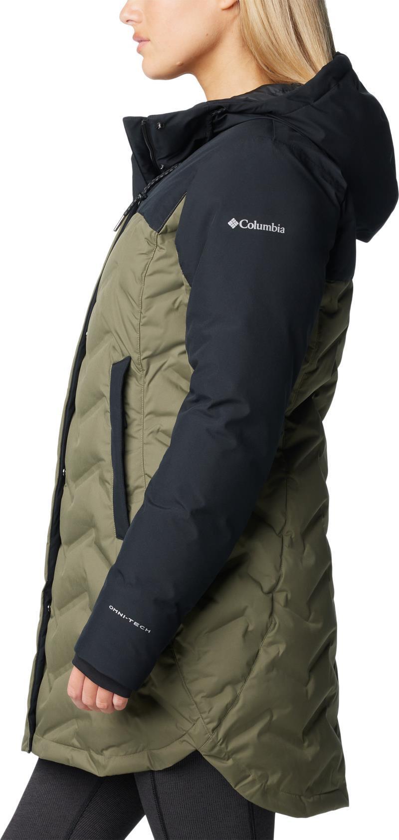 Mountain Croo III Mid Down Jacket - Womens - Stone Green / Black 8
