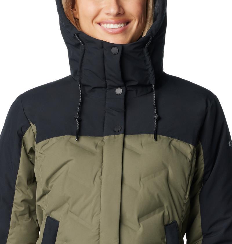 Mountain Croo III Mid Down Jacket - Womens - Stone Green / Black 9