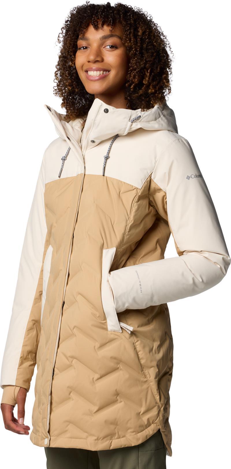 Mountain Croo III Mid Down Jacket - Womens - canoe / chalk 1
