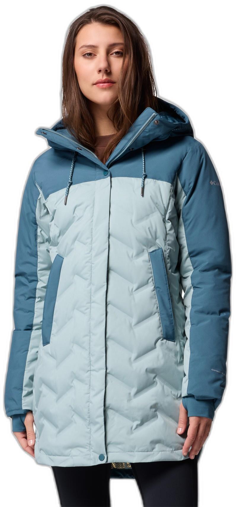 Mountain Croo III Mid Down Jacket - Womens - crushed blue / everblue 1