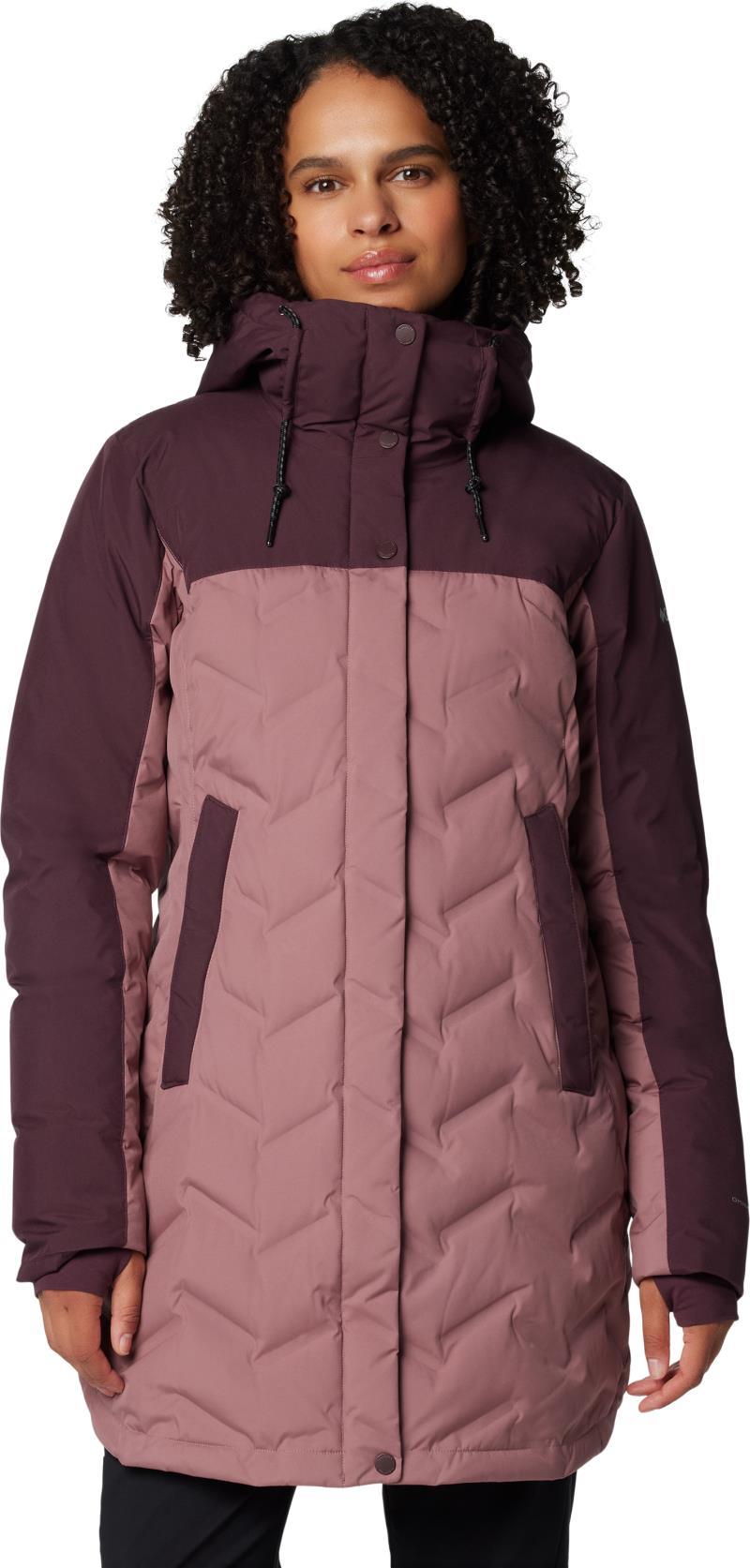 Mountain Croo III Mid Down Jacket - Womens - fig / moonvista 1
