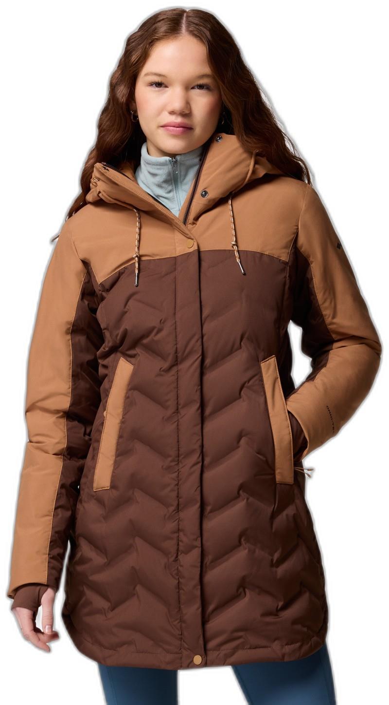 Mountain Croo III Mid Down Jacket - Womens - tobacco / camel brown 1