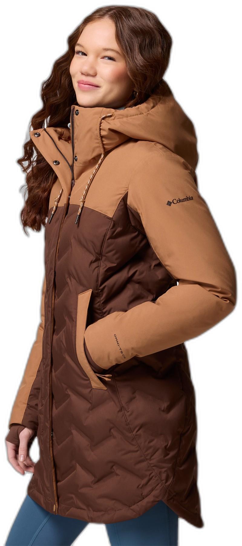 Mountain Croo III Mid Down Jacket - Womens - tobacco / camel brown 1