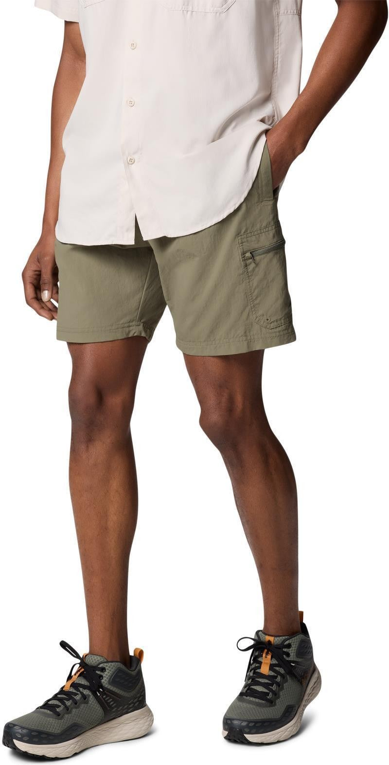 Mountaindale Cargo Shorts, 8" Inseam - Mens - stone green 1