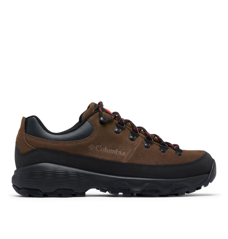 Newton Alpine Low - Mens - cordovan / fiery red 1