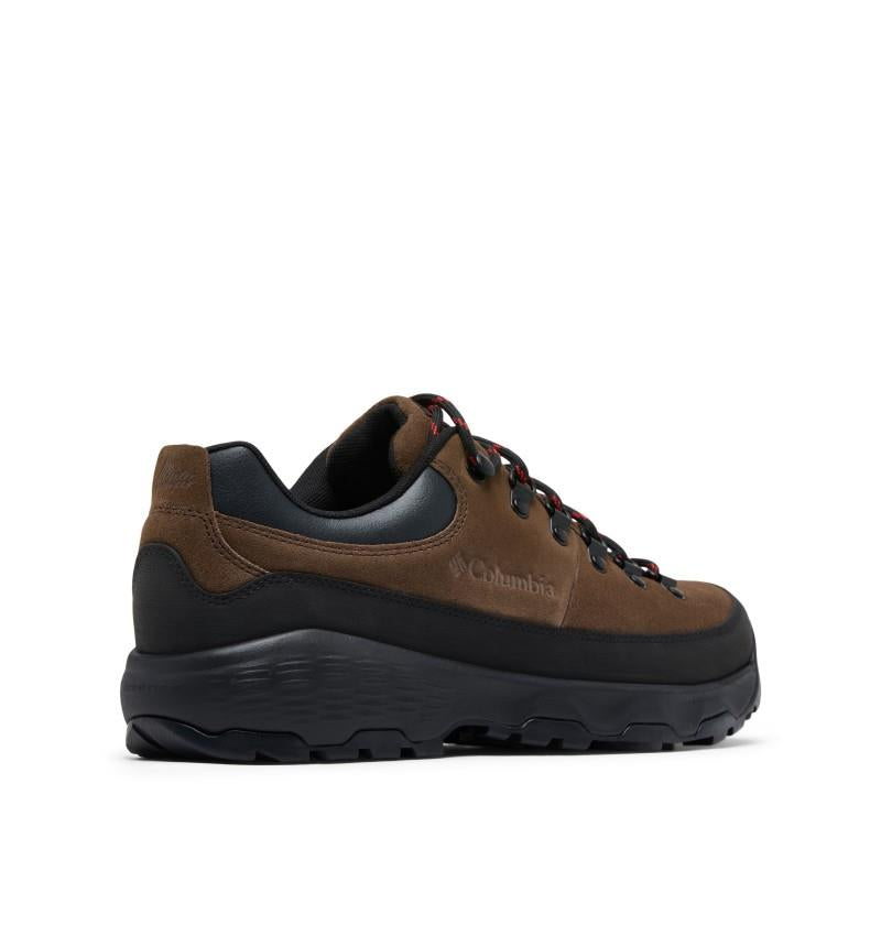 Newton Alpine Low - Mens - cordovan / fiery red 1