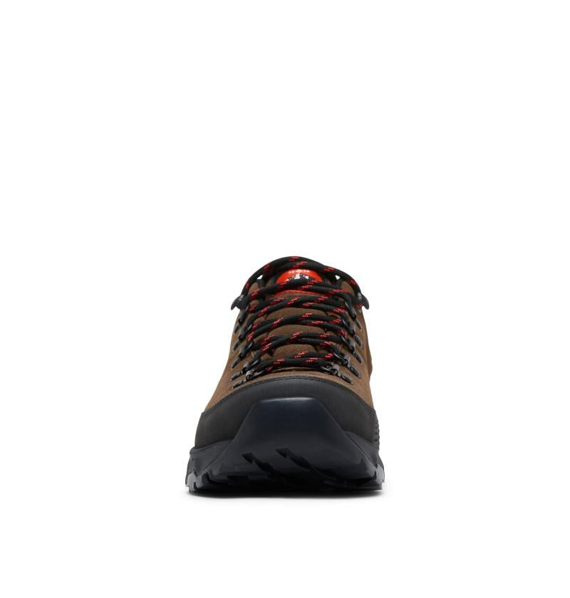 Newton Alpine Low - Mens - cordovan / fiery red 1