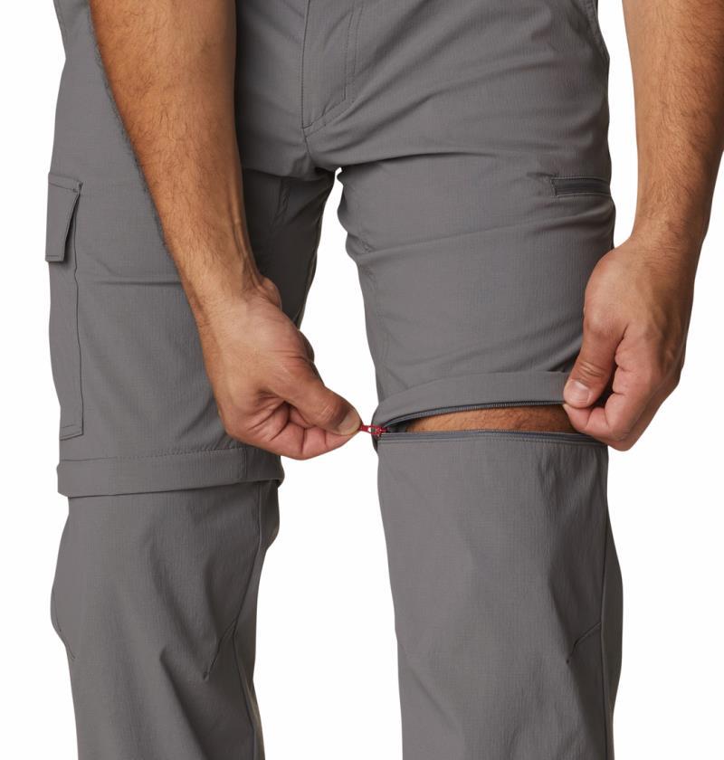 Newton Ridge II Convertible Pants, 30" Inseam - Mens - City Grey 4