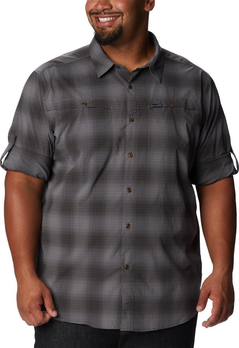 Newton Ridge II Plaid LS - Big - Mens - City Grey Soft Ombre 3