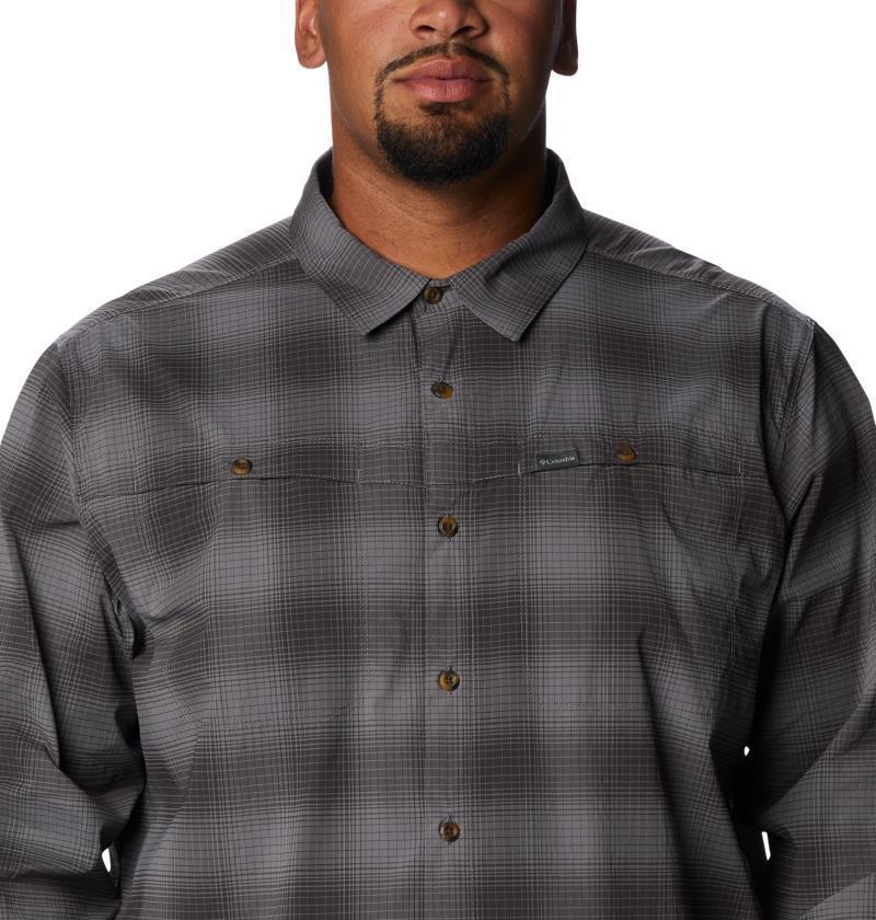 Newton Ridge II Plaid LS - Big - Mens - City Grey Soft Ombre 6