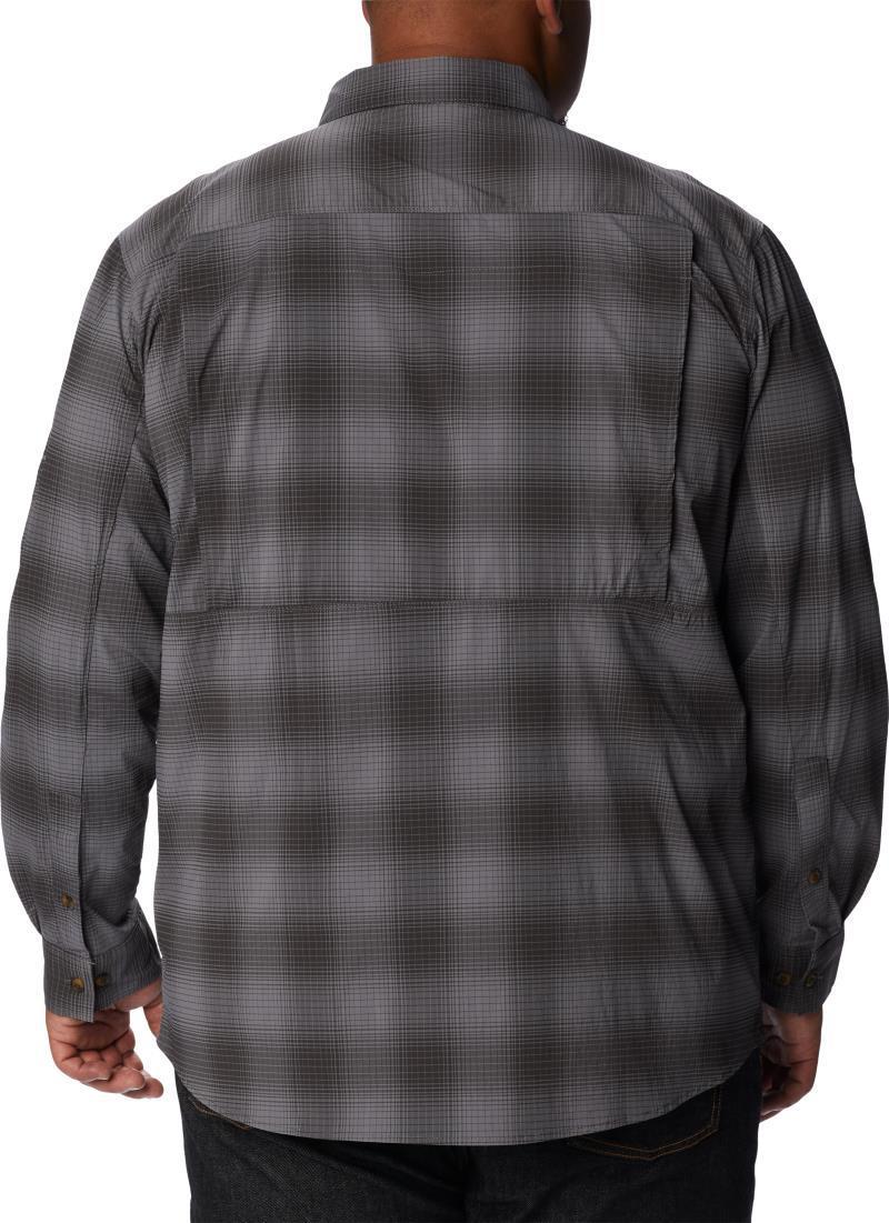 Newton Ridge II Plaid LS - Big - Mens - City Grey Soft Ombre 2