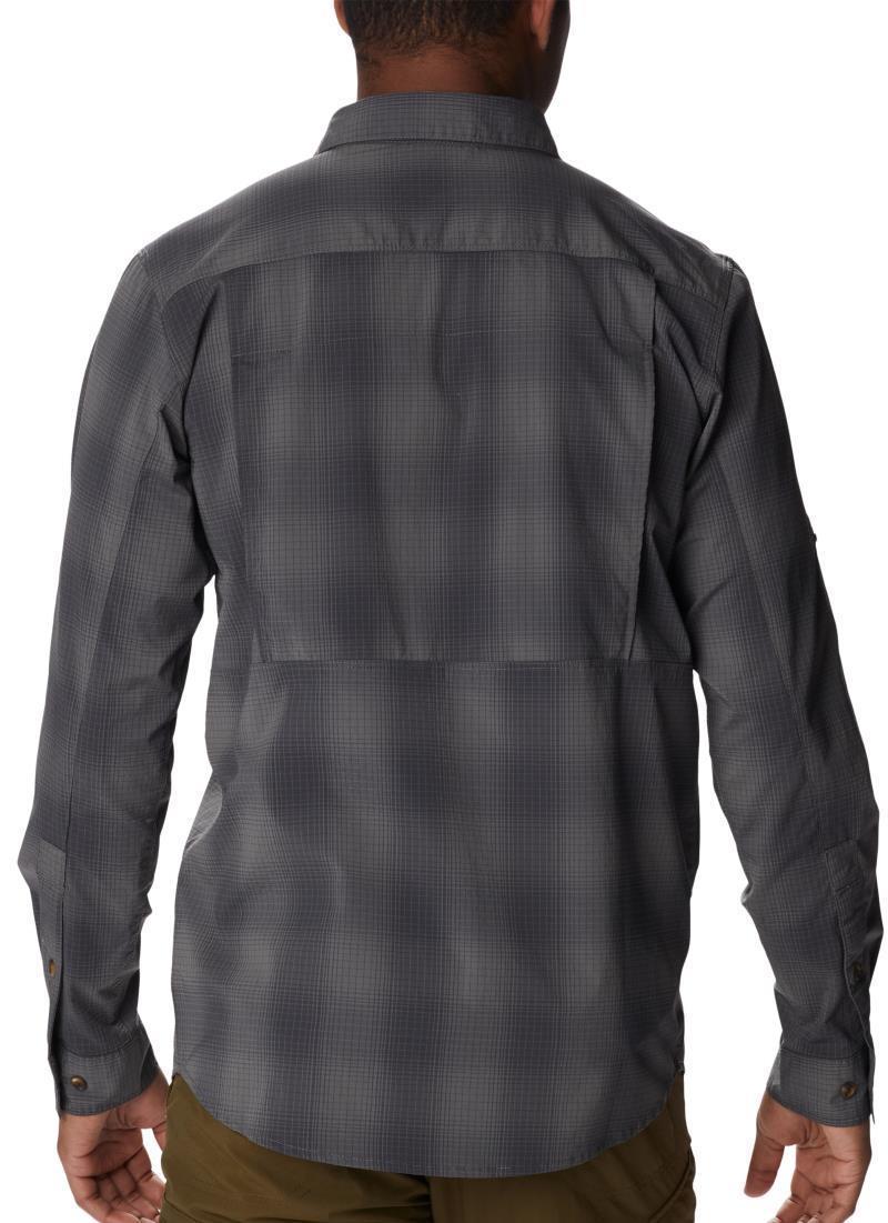 Newton Ridge II Plaid LS - Mens - City Grey Soft Ombre 3